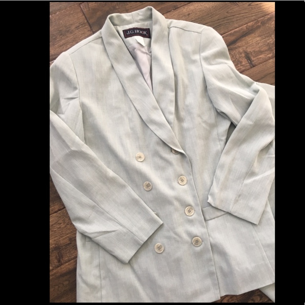 J.G. Hook pant suit 10 petite - elastic wait band